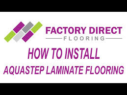 install aquastep laminate flooring