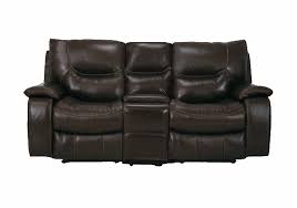 7 most luxurious leather recliners — add sophistication to your living room! Giovani Dark Brown Genuine Leather Glider Reclining Love Seat Evansville Overstock Warehouse