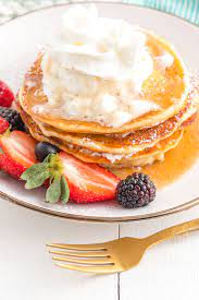 sweet cream pancakes all you need is