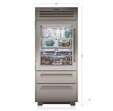 Sub Zero 36 Pro Refrigerator Freezer