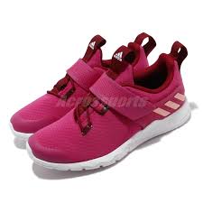 Details About Adidas Rapidaflex El K Real Magenta Pink Burgundy Kid Preschool Shoes G27085