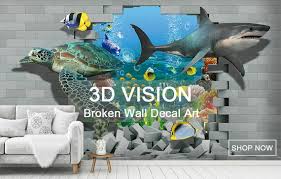 3d Beach F361 Floor Wallpaper Murals