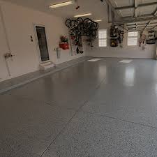 Separately, mix the pebbles with the epoxy resin and spread the mixture across the floor until you have covered the floor completely. High Performance 100 Solids Industrial Floor Epoxy Kits