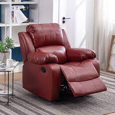 leather rocker recliner