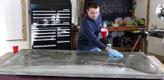 How To Make A Diy Concrete Dining Table