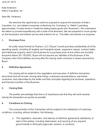 sle letter of intent template free
