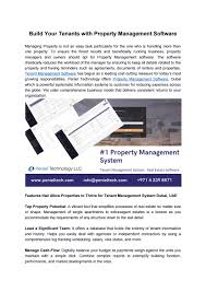 The real estate management marketplace is the database dedicated to real estate management professionals, helping them find the products & services they need. Property Management And Real Estate Software In Dubai Uae By Baner Pune Issuu