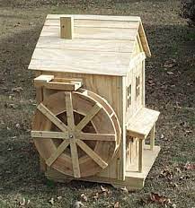 wood projects water wheel wood crafts