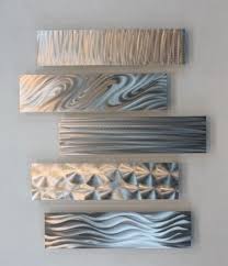 abstract metal wall art