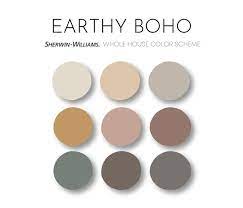 Earthy Boho Sherwin Williams Paint