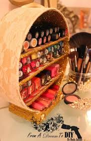 31 diy makeup storage ideas to display