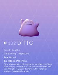 Ditto Pokemon Go Wiki Guide Ign