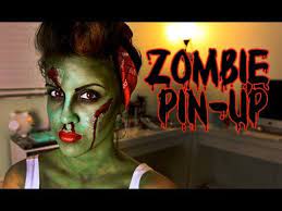 halloween look pin up zombie you