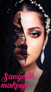bridal makeup services for sangeet