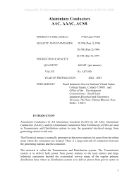 Aluminium Conductors Aac Aaac Acsr