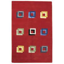mahdavis rugs 4 x 6 couplet red at