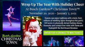 busch gardens christmas town