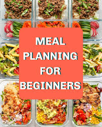 meal planning for beginners meal plan