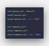 How do I compress a file in R?
