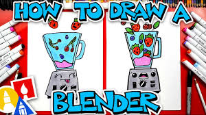 how to draw a funny blender you