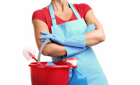 house cleaning blue bucket cleaning