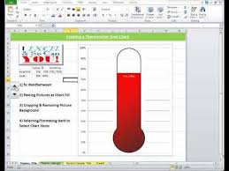 Creating A Thermometer Goal Chart In Excel Fundraising