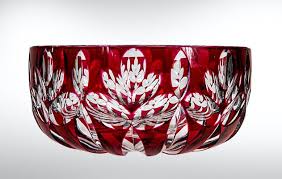 Vintage Glass Bowl Centrepiece From