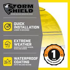 Severe Weather Portable Generator Cover