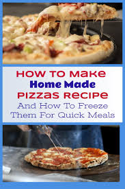 This homemade pizza sauce recipe is so much fun to make. Homemade Frozen Pizza Make Ahead Recipe For Quick Meals Delishably Food And Drink