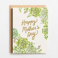 Check availability at your store. Succulents Foil Mother S Day Card Paper Source