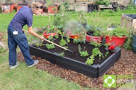 recycled plastic raised beds british