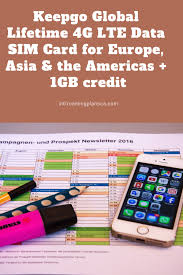 Keepgo Global Lifetime 4g Lte Data Sim Card Review