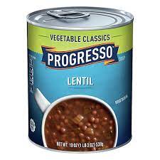progresso vegetable clics lentil