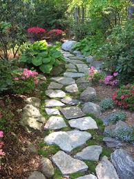 Stepping Stone Walkway Garden Path