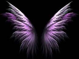 Purple Angel Wings 3d Wings Purple