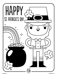 The history of the st. Nod Printable Coloring Pages St Patrick S Day Crate Kids Blog
