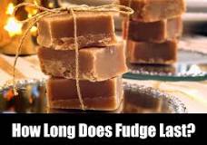 What happens if you eat old fudge?