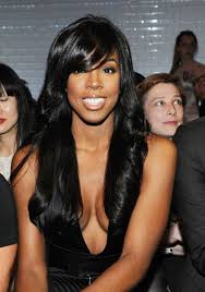See our favorite celebrity bangs of all time, here. Kelly Rowland Long Black Hair Style With Side Swept Bangs Hairstyles Weekly