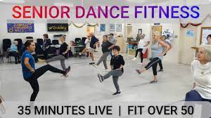 senior dance fitness 35 minutes live