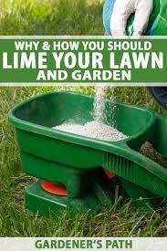 lime your lawn and garden