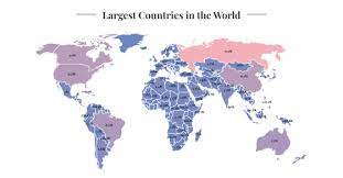 largest countries in the world 2023