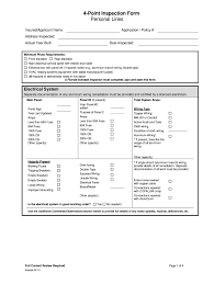 First article inspection report form (download free sample with regard to part inspection report template. Fillable 4 Point Inspection Form Fill Online Printable Fillable Blank Pdffiller