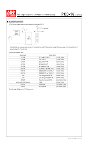 Us 13 17 15 Off 16w 700ma Mean Well Pcd 16 700 Constant Current Led Power Supply Ac Dimmable 3 Years Warranty In Switching Power Supply From Home