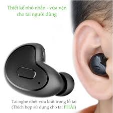 Tai nghe không dây Bluetooth 4.1 nhỏ gọn AVANTREE Apico BTHS-AH8M  (A1859-Màu đen) - Tai Nghe Bluetooth Nhét Tai