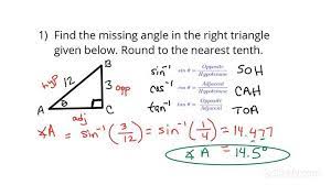 Using Trigonometric Ratios To Solve For