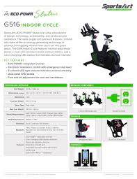 g516 indoor cycle sportsart fitness