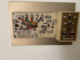 I have a general electric weathertron thermostat model number 3aat80b1a1 or 2a1 both numbers are listed. Changing Weathertron To Honeywell Thermostat Home Improvement Stack Exchange