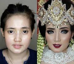asian brides before and after wedding