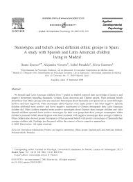 pdf stereotypes and beliefs about