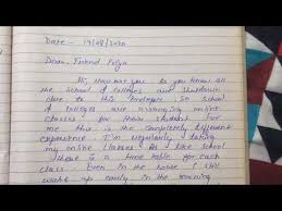 Learn how to write a letter in formal and informal ways. Write A Letter To Your Friend Telling Him Her About Your Online Classes Du Sol Advance English A Youtube